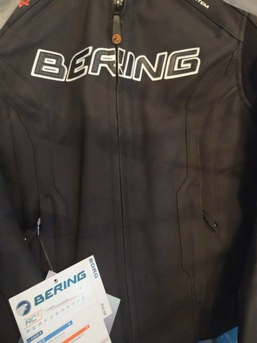 Blouson moto cuir - blouson, bering