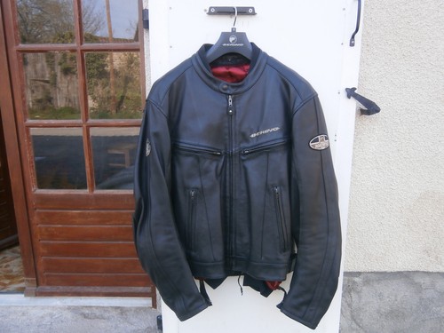 Blouson moto cuir - blouson,