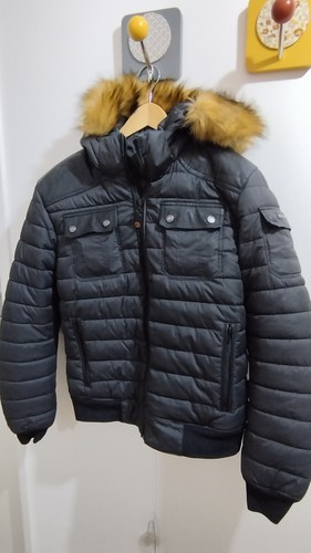 Blouson moto noir - ,